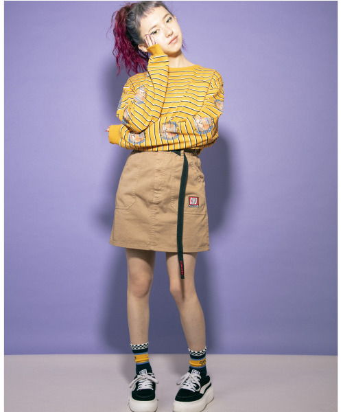 Candy Stripper（キャンディストリッパー）の「POCKISH RAT BORDER Tシャツ（Tシャツ/カットソー・レディース・ブラック/ネイビー/イエロー・2）」の13枚目の写真