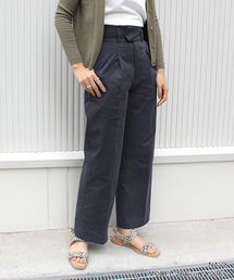 ストレートワイドパンツ