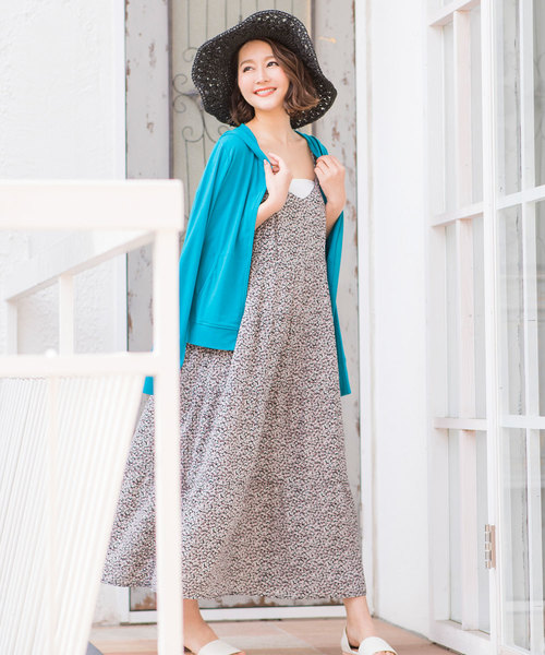 KOBE LETTUCE（コウベレタス）の「[UVカット]つば広透かしレース編みストローハット（ハット・レディース・ブラック/ベージュ/ライトベージュ・FREE）」の9枚目の写真