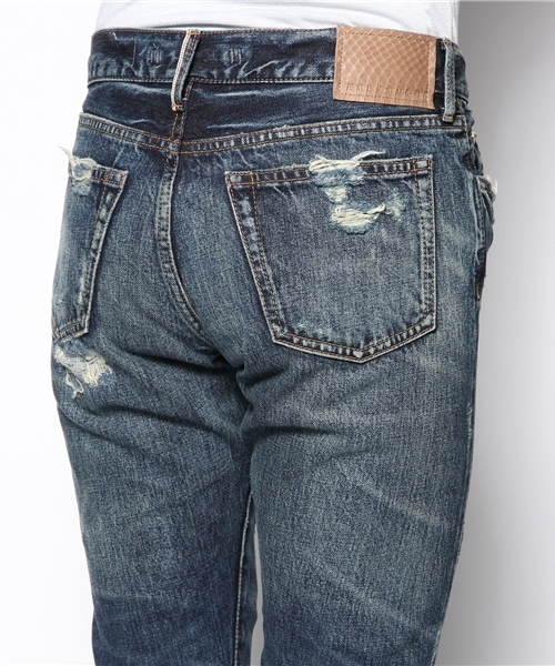 goa（ゴア）の「ヴィンテージ ブロークンデニムボーイズPt（デニムパンツ・レディース・ブルー系その他・1/2）」の5枚目の写真