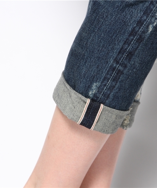 goa（ゴア）の「ヴィンテージ ブロークンデニムボーイズPt（デニムパンツ・レディース・ブルー系その他・1/2）」の7枚目の写真