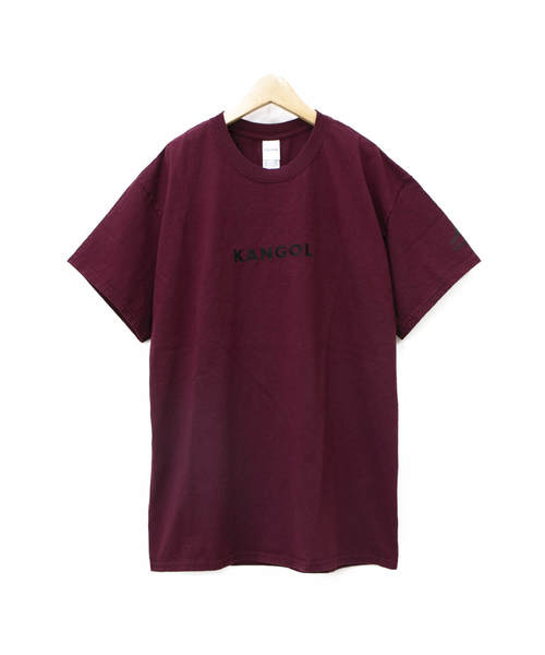 KANGOL(カンゴール)の「KANGOL/カンゴール ロゴ TEE(Tシャツ/カットソー・メンズ・ホワイト/ブラック/ダークグリーン/マルーン/ホワイト系その他2/ブラック系その他2・MEDIUM/LARGE)」の6枚目の写真