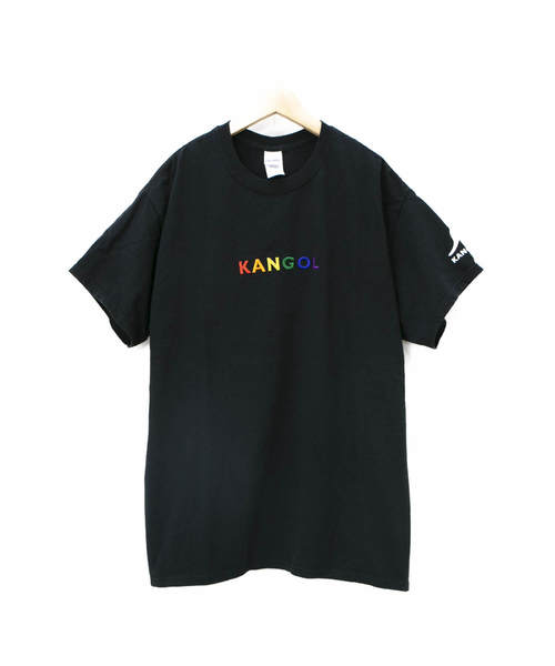 KANGOL(カンゴール)の「KANGOL/カンゴール ロゴ TEE(Tシャツ/カットソー・メンズ・ホワイト/ブラック/ダークグリーン/マルーン/ホワイト系その他2/ブラック系その他2・MEDIUM/LARGE)」の4枚目の写真
