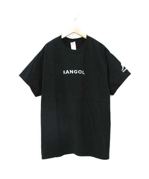 KANGOL(カンゴール)の「KANGOL/カンゴール ロゴ TEE(Tシャツ/カットソー・メンズ・ホワイト/ブラック/ダークグリーン/マルーン/ホワイト系その他2/ブラック系その他2・MEDIUM/LARGE)」の3枚目の写真