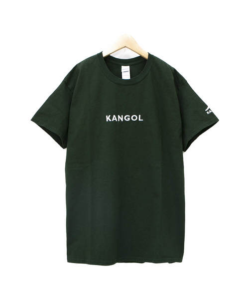 KANGOL(カンゴール)の「KANGOL/カンゴール ロゴ TEE(Tシャツ/カットソー・メンズ・ホワイト/ブラック/ダークグリーン/マルーン/ホワイト系その他2/ブラック系その他2・MEDIUM/LARGE)」の5枚目の写真