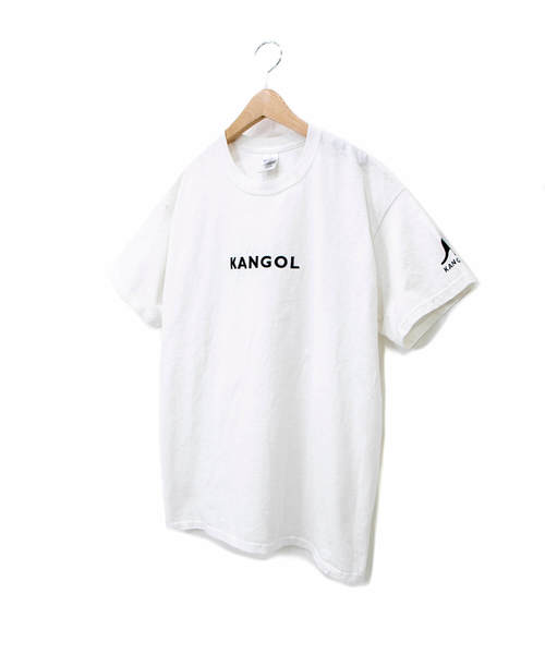 KANGOL(カンゴール)の「KANGOL/カンゴール ロゴ TEE(Tシャツ/カットソー・メンズ・ホワイト/ブラック/ダークグリーン/マルーン/ホワイト系その他2/ブラック系その他2・MEDIUM/LARGE)」の8枚目の写真