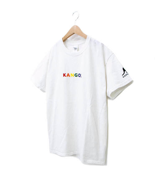KANGOL(カンゴール)の「KANGOL/カンゴール ロゴ TEE(Tシャツ/カットソー・メンズ・ホワイト/ブラック/ダークグリーン/マルーン/ホワイト系その他2/ブラック系その他2・MEDIUM/LARGE)」の13枚目の写真