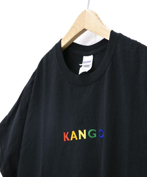 KANGOL(カンゴール)の「KANGOL/カンゴール ロゴ TEE(Tシャツ/カットソー・メンズ・ホワイト/ブラック/ダークグリーン/マルーン/ホワイト系その他2/ブラック系その他2・MEDIUM/LARGE)」の17枚目の写真