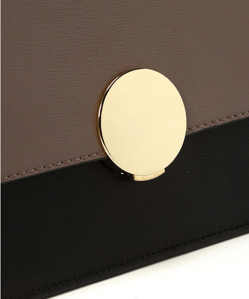 TOPKAPI（トプカピ）の「バイカラートップハンドル2wayバッグ（ハンドバッグ・レディース・グレイッシュベージュ/ピンクベージュ・FREE）」の14枚目の写真