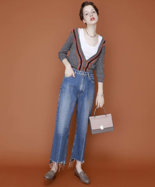 TOPKAPI（トプカピ）の「バイカラートップハンドル2wayバッグ（ハンドバッグ・レディース・グレイッシュベージュ/ピンクベージュ・FREE）」の10枚目の写真