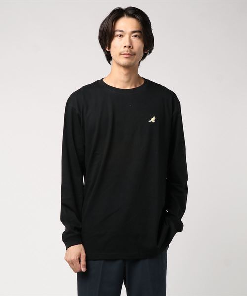KANGOL（カンゴール）の「【KANGOL/カンゴール】プリントロングスリーブTシャツ（Tシャツ/カットソー・メンズ・ホワイト/ブラック/ホワイト系その他/ブラック系その他/ブラック系その他2/ホワイト系その他2・MEDIUM/LARGE/X-LARGE）」の6枚目の写真