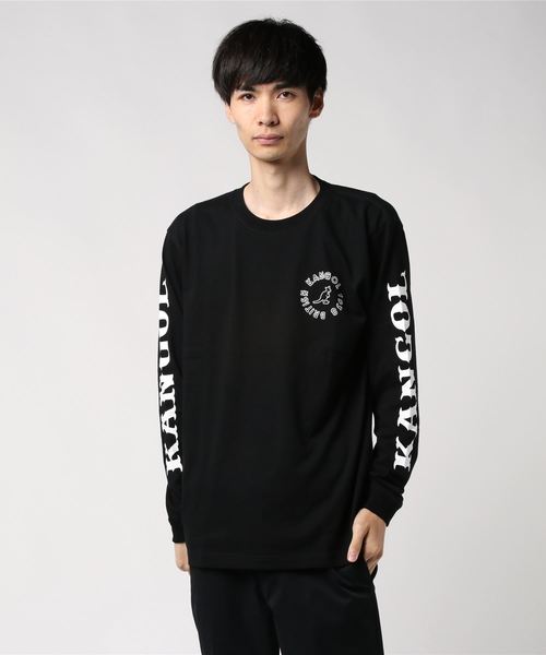 KANGOL（カンゴール）の「【KANGOL/カンゴール】プリントロングスリーブTシャツ（Tシャツ/カットソー・メンズ・ホワイト/ブラック/ホワイト系その他/ブラック系その他/ブラック系その他2/ホワイト系その他2・MEDIUM/LARGE/X-LARGE）」の11枚目の写真