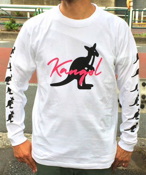 KANGOL（カンゴール）の「【KANGOL/カンゴール】プリントロングスリーブTシャツ（Tシャツ/カットソー・メンズ・ホワイト/ブラック/ホワイト系その他/ブラック系その他/ブラック系その他2/ホワイト系その他2・MEDIUM/LARGE/X-LARGE）」の17枚目の写真
