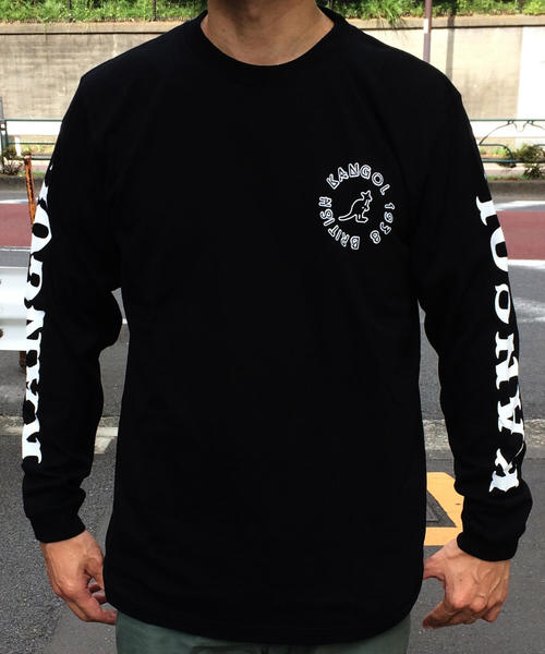 KANGOL（カンゴール）の「【KANGOL/カンゴール】プリントロングスリーブTシャツ（Tシャツ/カットソー・メンズ・ホワイト/ブラック/ホワイト系その他/ブラック系その他/ブラック系その他2/ホワイト系その他2・MEDIUM/LARGE/X-LARGE）」の14枚目の写真