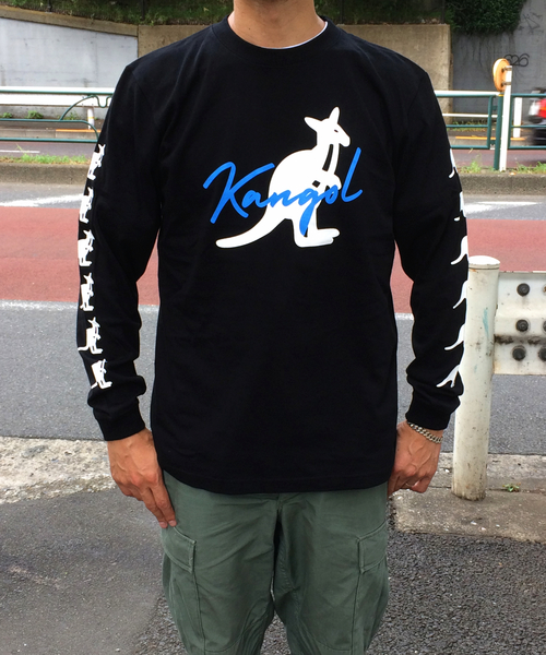 KANGOL（カンゴール）の「【KANGOL/カンゴール】プリントロングスリーブTシャツ（Tシャツ/カットソー・メンズ・ホワイト/ブラック/ホワイト系その他/ブラック系その他/ブラック系その他2/ホワイト系その他2・MEDIUM/LARGE/X-LARGE）」の13枚目の写真