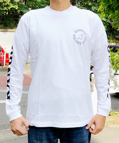 KANGOL（カンゴール）の「【KANGOL/カンゴール】プリントロングスリーブTシャツ（Tシャツ/カットソー・メンズ・ホワイト/ブラック/ホワイト系その他/ブラック系その他/ブラック系その他2/ホワイト系その他2・MEDIUM/LARGE/X-LARGE）」の12枚目の写真