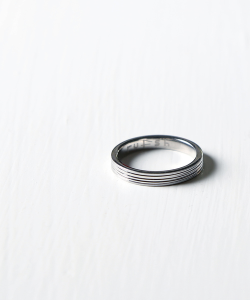 rufsh(ルフシュ)の「【rufsh/ルフシュ】stainless line ring/ ステンレスリング RF1908CJSR05(リング・メンズ・ゴールド/シルバー・#11/#13)」の3枚目の写真