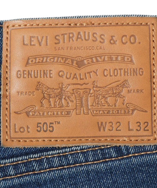 Levi's(リーバイス)の「505(TM) レギュラーフィット LITTLE ROCK WARM(デニムパンツ・メンズ・インディゴブルー・W28 L32/W29 L32/W30 L32/W31 L32/W32 L32/W33 L32/W34 L32/W36 L32)」の9枚目の写真