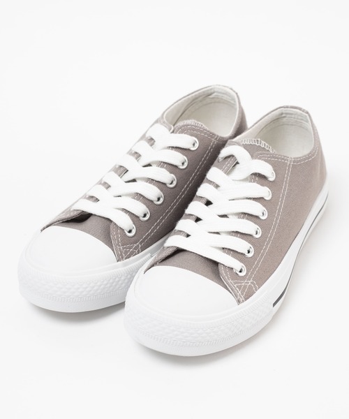 WEGO（ウィゴー）の「WEGO/キャンバスローカットスニーカー（スニーカー・レディース・グリーン系その他/レッド/グレー/ブラック系その他/ブラック/ダークベージュ/ブラウン/パープル/キナリ・SMALL/LARGE/MEDIUM）」の22枚目の写真