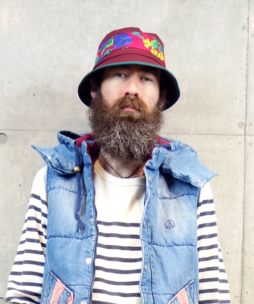 ALDIES（アールディーズ）の「Moody Hat 柄リボン バケットハット（ハット・メンズ・バーガンディー/ブラウン/ホワイト・SMALL/MEDIUM）」の11枚目の写真