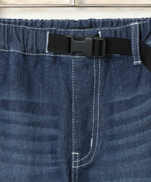 ikka(イッカ)の「【キッズ】ウィンドメッシュデニムパンツ(120~160cm)(デニムパンツ・キッズ・ブルー・120/130/140/150/160)」の3枚目の写真