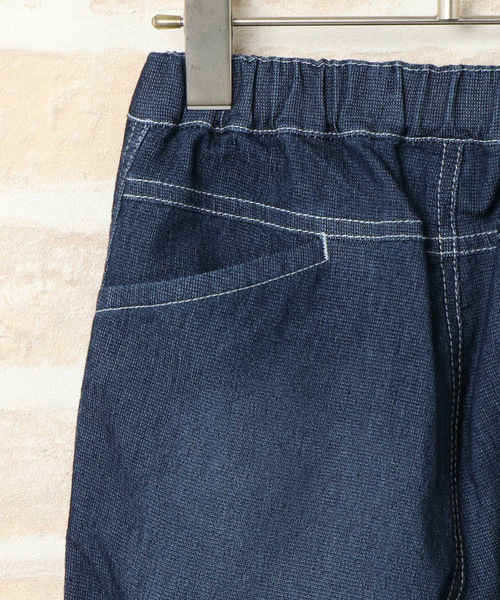 ikka(イッカ)の「【キッズ】ウィンドメッシュデニムパンツ(120~160cm)(デニムパンツ・キッズ・ブルー・120/130/140/150/160)」の5枚目の写真