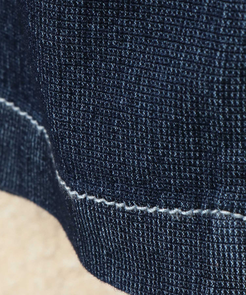 ikka(イッカ)の「【キッズ】ウィンドメッシュデニムパンツ(120~160cm)(デニムパンツ・キッズ・ブルー・120/130/140/150/160)」の7枚目の写真