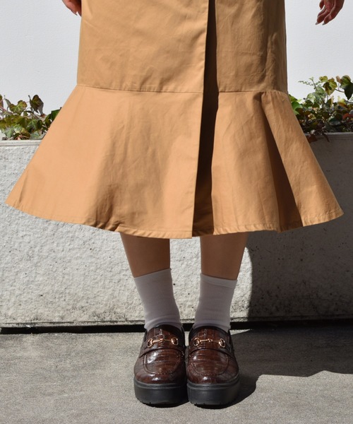 PairPair（ペアペア）の「ワンピース風トレンチコート（トレンチコート・レディース・ベージュ/ピンクベージュ・FREE）」の10枚目の写真