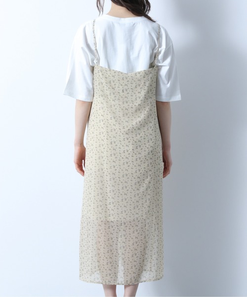 Heather（ヘザー）の「レトロコバナガラキャミワンピース　887123（ワンピース・レディース・ブラウン系その他/ベージュ系その他/グリーン系その他・FREE）」の9枚目の写真