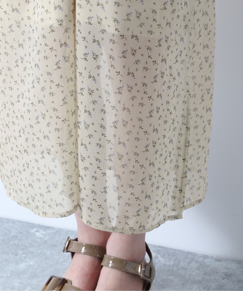 Heather（ヘザー）の「レトロコバナガラキャミワンピース　887123（ワンピース・レディース・ブラウン系その他/ベージュ系その他/グリーン系その他・FREE）」の12枚目の写真