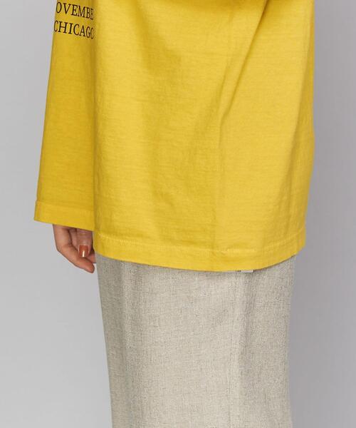 GOOD ROCK SPEED（グッドロックスピード）の「【別注】＜GOOD ROCK SPEED＞∴ピグメントTシャツ о（Tシャツ/カットソー・レディース・その他2/イエロー/その他1/その他3・FREE）」の9枚目の写真