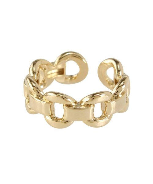 EMODA（エモダ）の「ワイドチェーンリング（リング・レディース・シルバー/ゴールド・FREE）」の8枚目の写真