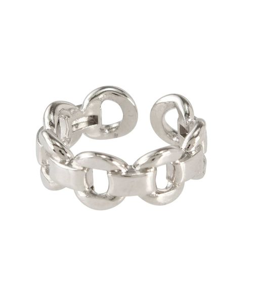 EMODA（エモダ）の「ワイドチェーンリング（リング・レディース・シルバー/ゴールド・FREE）」の4枚目の写真