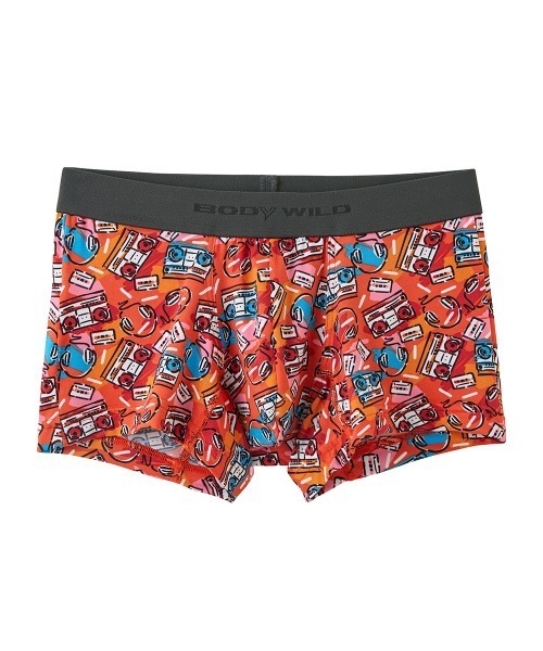 セール Bodywild ローライズボクサー Pop 前とじ エイティーズ柄 ボクサーパンツ Body Wild ボディーワイルド のファッション通販 Zozotown