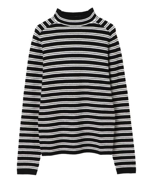 AMERICAN HOLIC（アメリカンホリック）の「ミニハイネックリブニットプルオーバー ＊（ニット/セーター・レディース・ブラック/ブラウン/アイボリー/その他7/ブルーグリーン/ライトベージュ/テラコッタ・M/L）」の15枚目の写真