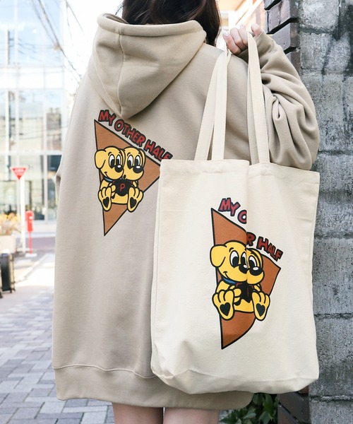 PairPair(ペアペア)の「【PairPair×minagi】Nippy Dogsキャンバスバッグ(ユニセックス)(トートバッグ・レディース・A/B・FREE)」の9枚目の写真