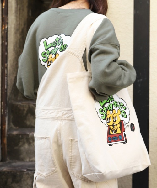 PairPair(ペアペア)の「【PairPair×minagi】Nippy Dogsキャンバスバッグ(ユニセックス)(トートバッグ・レディース・A/B・FREE)」の8枚目の写真