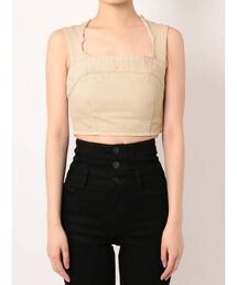 EMODA（エモダ）の「コンパクトデニムビスチェ（その他トップス）」