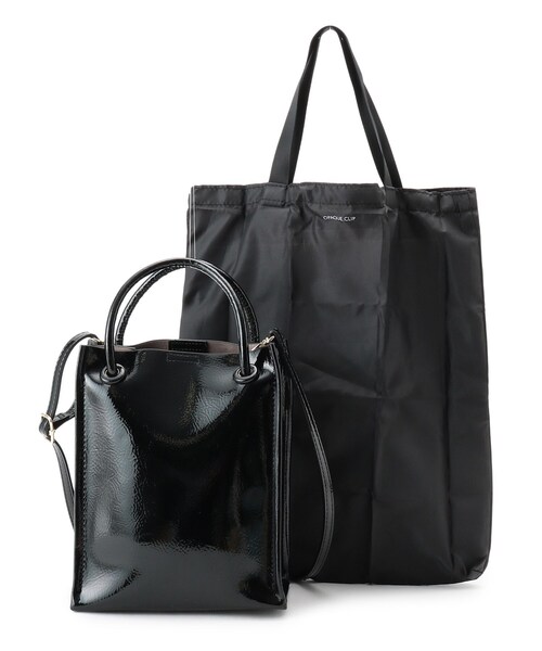 セール クルミハトメエコバッグ付ミニショルダー ショルダーバッグ Opaque Clip オペークドットクリップ のファッション通販 Zozotown