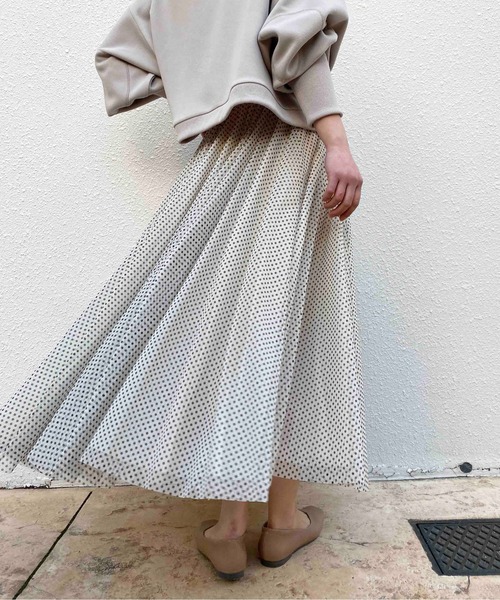 スカート スカート ドット柄チュールスカート スカート Piccin ピッチン のファッション