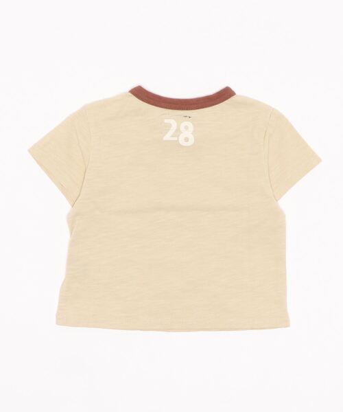 Disney（ディズニー）の「【Disney】ミッキーマウス/半袖Tシャツ（80～150cm）（Tシャツ/カットソー・キッズ・ベージュ/グリーン/レッド/キナリ/チャコール/ブルー・80/100/110/120/130/140/90/150/95）」の12枚目の写真