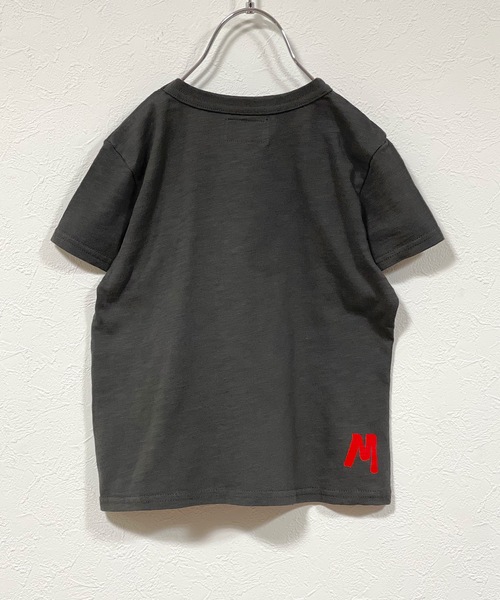 Disney（ディズニー）の「【Disney】ミッキーマウス/半袖Tシャツ（80～150cm）（Tシャツ/カットソー・キッズ・ベージュ/グリーン/レッド/キナリ/チャコール/ブルー・80/100/110/120/130/140/90/150/95）」の15枚目の写真