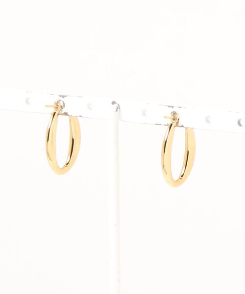 PAS TIERRA（パティエラ）の「【Lien】オーピアス（ピアス（両耳用）・レディース・シルバー/イエローゴールド・FREE）」の3枚目の写真