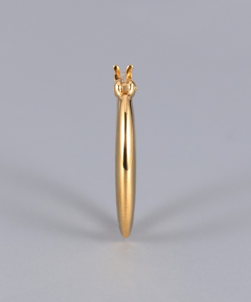 PAS TIERRA（パティエラ）の「【Lien】オーピアス（ピアス（両耳用）・レディース・シルバー/イエローゴールド・FREE）」の4枚目の写真