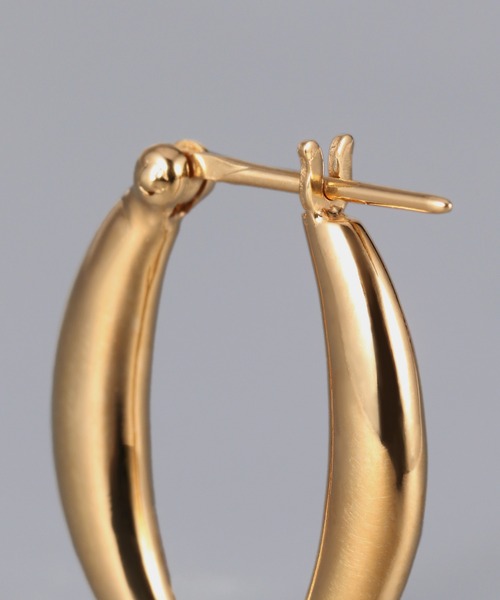 PAS TIERRA（パティエラ）の「【Lien】オーピアス（ピアス（両耳用）・レディース・シルバー/イエローゴールド・FREE）」の6枚目の写真