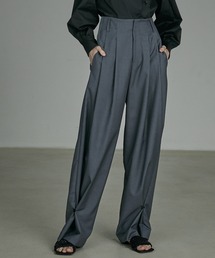 UNSPOKEN（アンスポクン）の「【UNSPOKEN】Hem tack slacks UQ20K016（スラックス）」