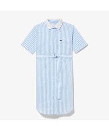 Lacoste ネイビー シャツワンピ　36 Lacoste ネイビー シャツワンピ 36