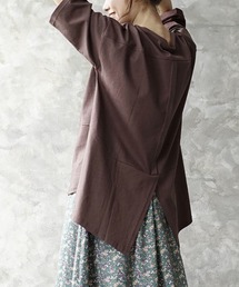 zootie | 汗しみない Tシャツ［バックスリット］(Tシャツ/カットソー)