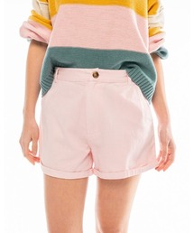 BILLABONG（ビラボン）の「BILLABONG レディース 【The Salty Blonde】 SUN BLEACHED コットンショートパンツ【2020年秋冬モデル】/ビラボンウエストゴムボトムス（その他パンツ）」