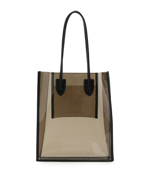 ROPE' PICNIC(ロペピクニック)の「【A4対応】クロコ型押しコンビクリアトートバッグ(トートバッグ・レディース・ブラック/ブラウン/ブルー・FREE)」の14枚目の写真